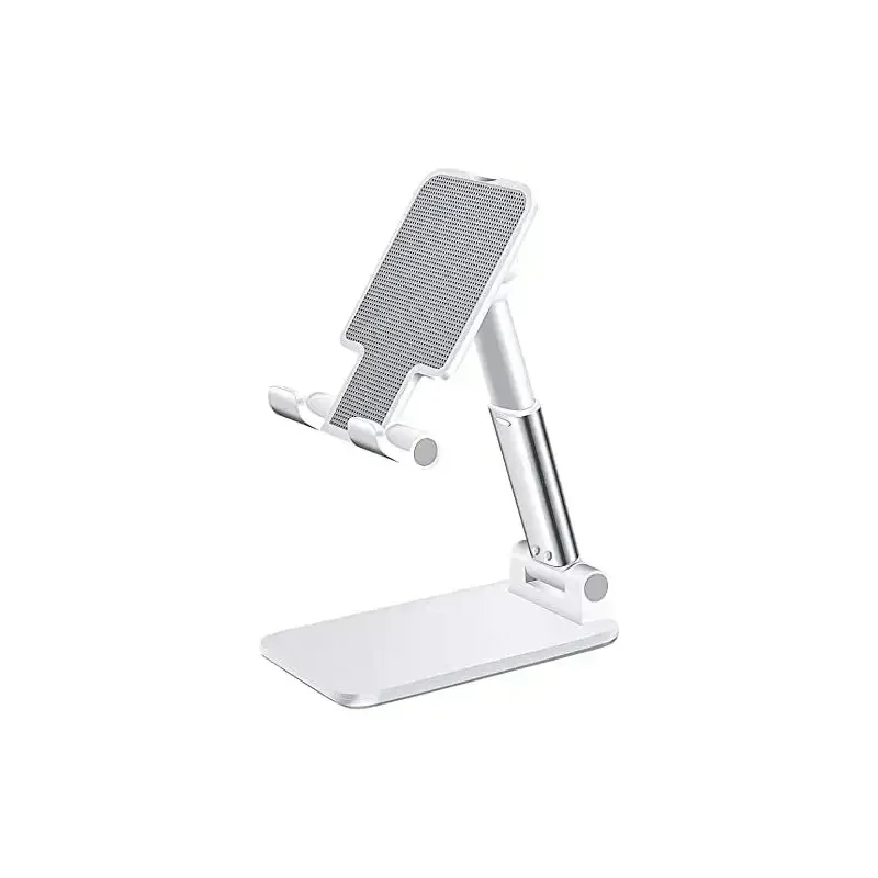 Bureau Mobiele Telefoon Houder Voor Iphone Ipad Verstelbare Desktop Tablet Houder Universeel: WHITE