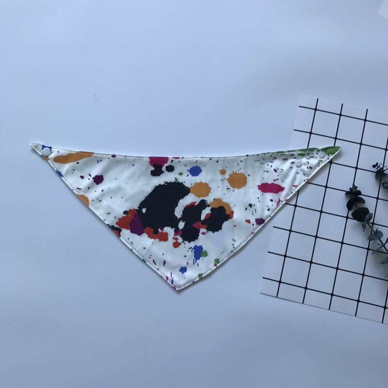 Babero para perros pequeños, Bandanas bonitas para perros pequeños, accesorios de bufanda para perros, A2012: White / L
