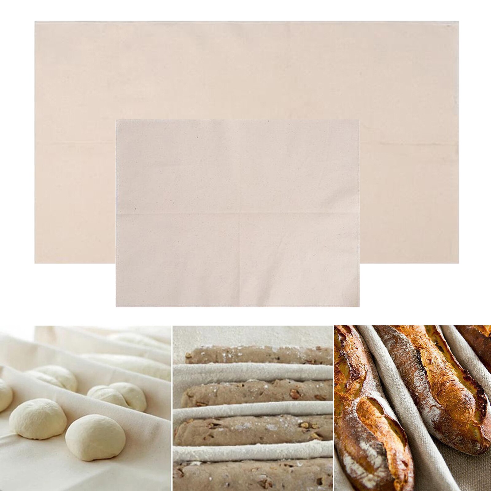 Proofing Linen Cloth Fermented Couche Dough Baker's Couche Baking Tools