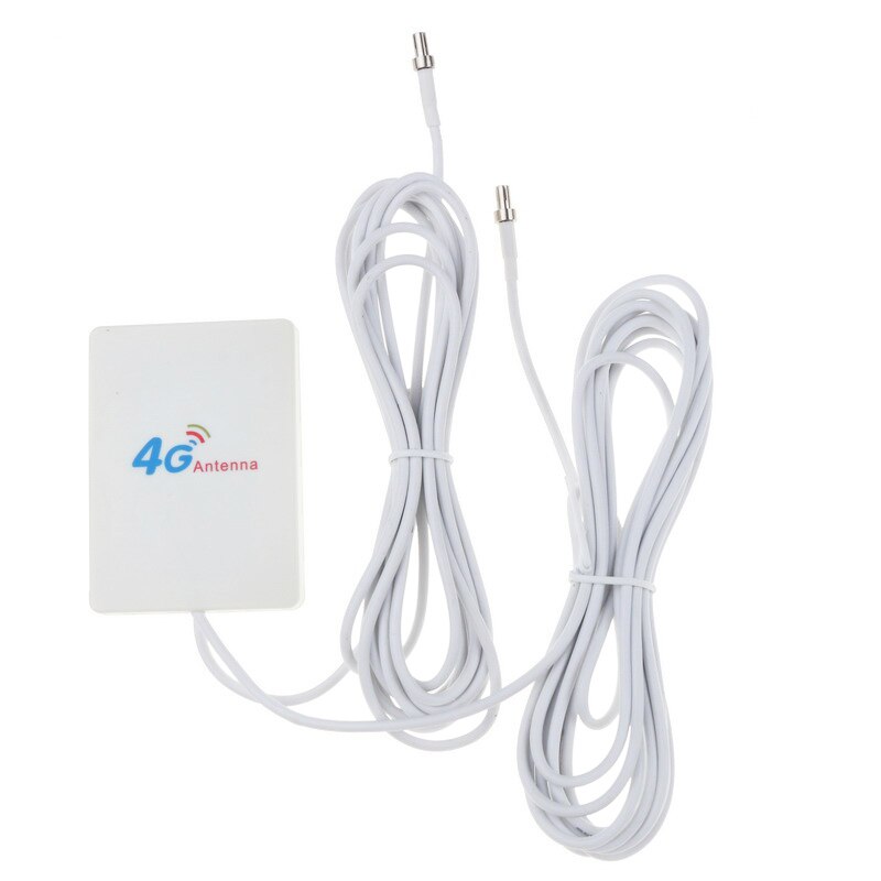 kebidumei 28dBi 4g LTE Pannel Antenna WIFI 4g Antenna TS9/SMA-M/CRC9 Connector for Huawei 3G 4G LTE Modem Aerial for ZTE Router