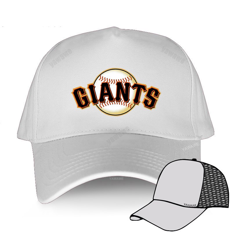 Giants Kugeln Von San Francisco Baseball Kappe Hut Motorhaube Casquette Outdoor Jungen Einfarbig Frühling Frauen Casual Fisch: white mesh