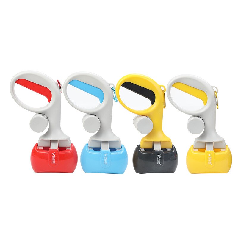 Portable Pet Pooper Scooper 2 In 1 Pick Up Holder Outdoor Waste Cleaning Tools with 1 Roll Poop Bags dog cat Pooper Scooper Pet