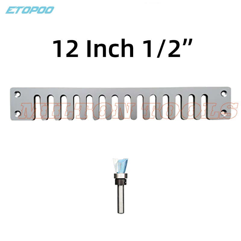 12&quot; 15&quot; 16&quot; Dovetail Template Router Template Kit Template Drawing Kit: 12inch setA