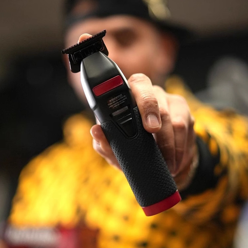 Cortadora de pelo de barba para barbería para hombres, cortadora de pelo eléctrica con bigote, máquina cortadora de pelo recargable, hoja cero