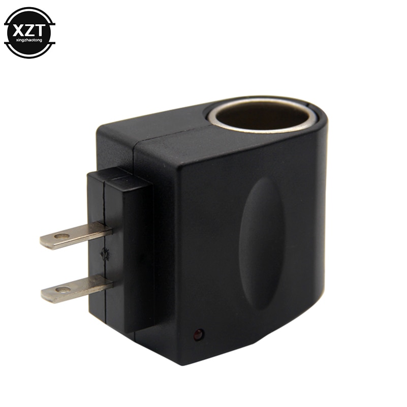 Auto Sigarettenaansteker Stopcontact Plug Adapter Converter 220 V AC naar 12 V DC EU US Plug