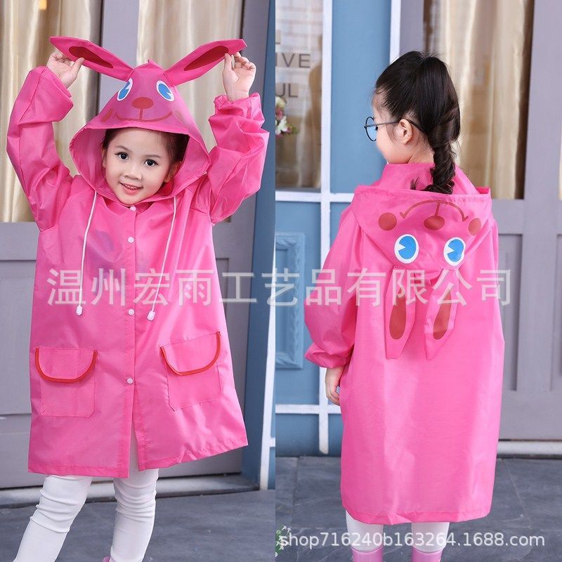 Chubasquero impermeable de estilo Animal de dibujos animados para niños, chubasquero, ropa de lluvia, chubasquero de estilo Animal para estudiantes