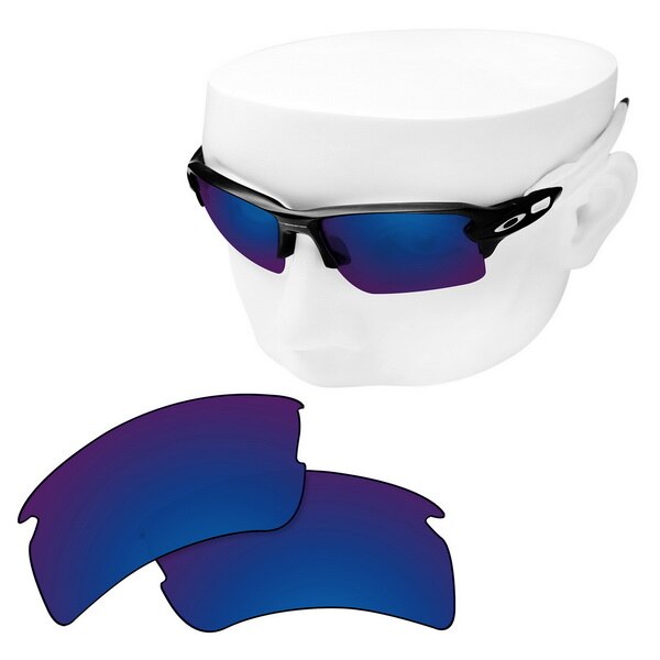 OOWLIT Polarized Replacement Lenses for-Oakley Flak 2.0 XL OO9188 Sunglasses: Deep Water