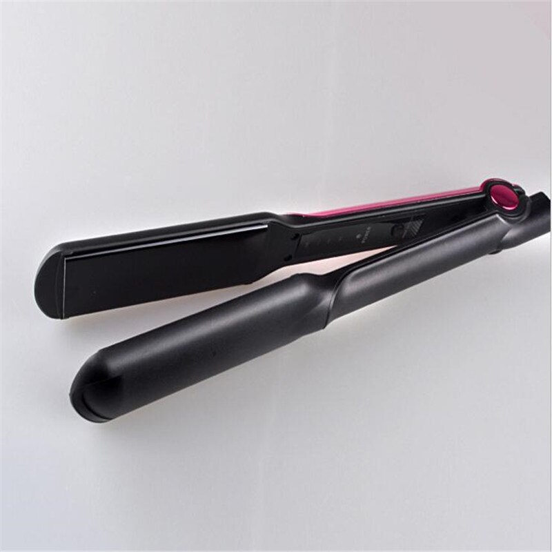 Electric 220v Anion Hair Straightener Flat Iron Fringe Curler Straightening Ceramic Coating Straighter Wand Styler