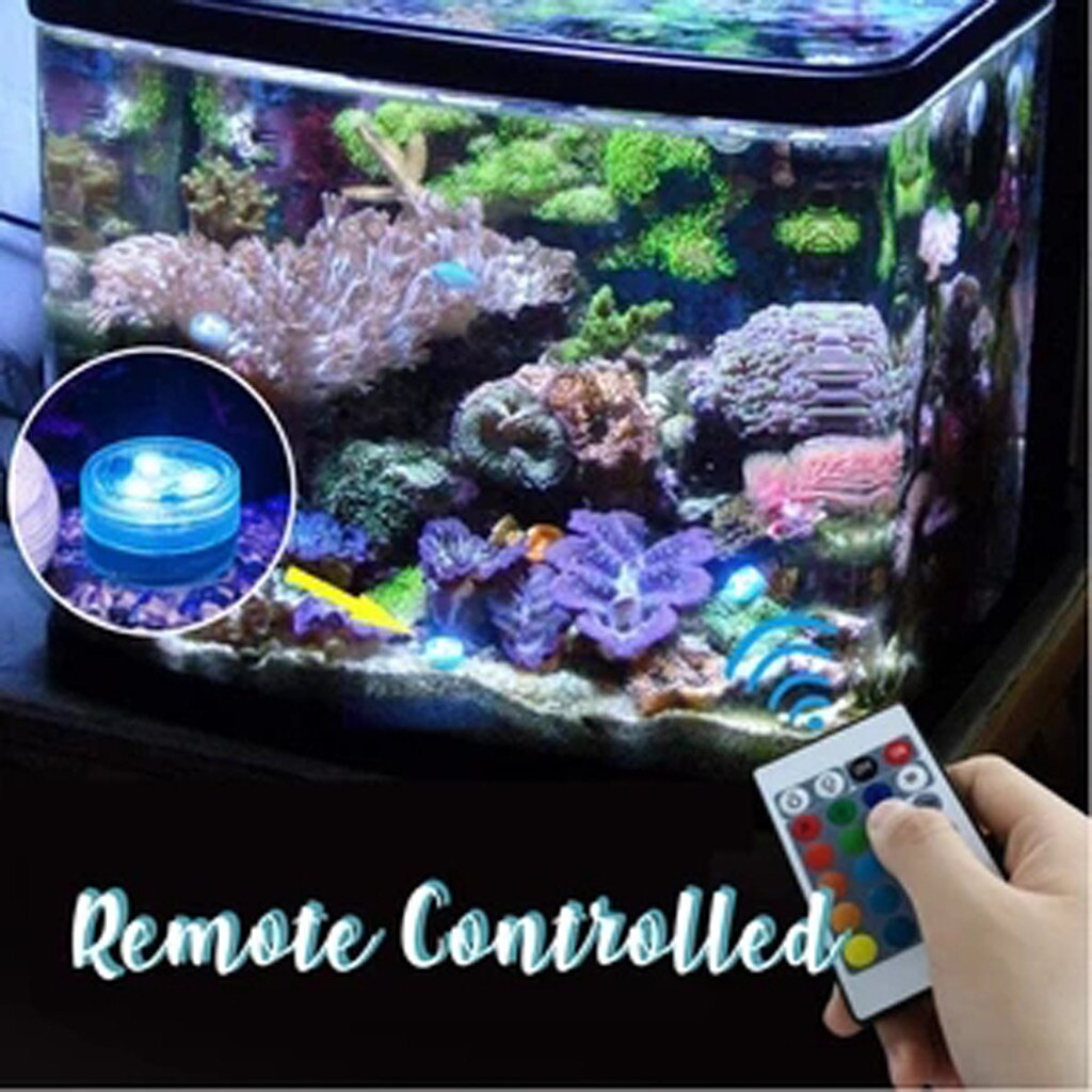 Waterproof Wireless Home Garden Hotel Swimming Pool Party Effect underwater LED Light
