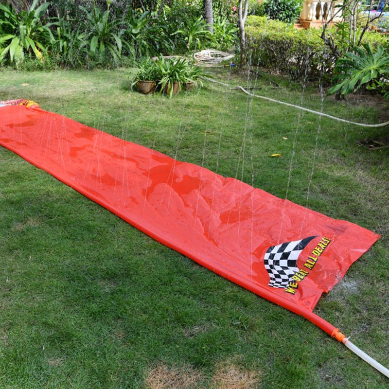 Giant Splash Sprint Water Slide Fun Gazon Glijbanen Zwembaden Voor Kinderen Zomer Speelgoed