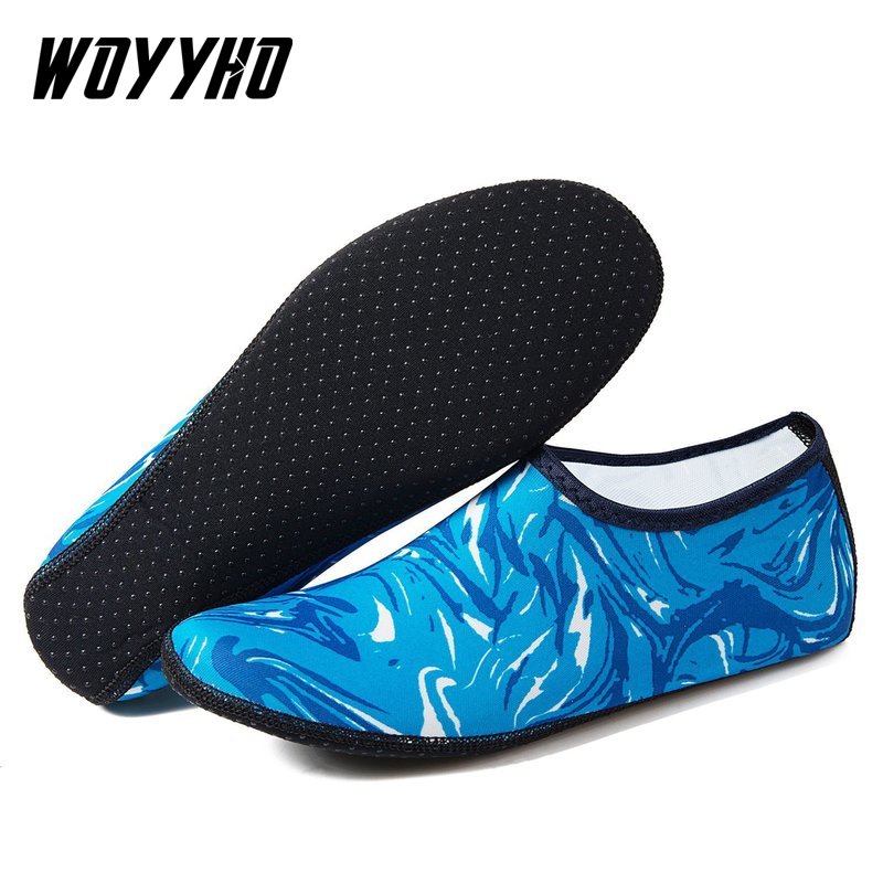 Printed Diving Water Shoes Men Comfortable Quick-drying Diving Socks Women Non-Slip Swimming Snorkeling Beach Socks