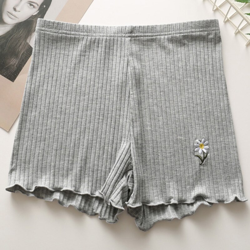 Verano de las mujeres Braga pantalón de protección pantalones transpirables calzones tipo Boxer de algodón pantalones cortos sin costura ropa interior ropa Mediados de cintura pantalones cortos de niño