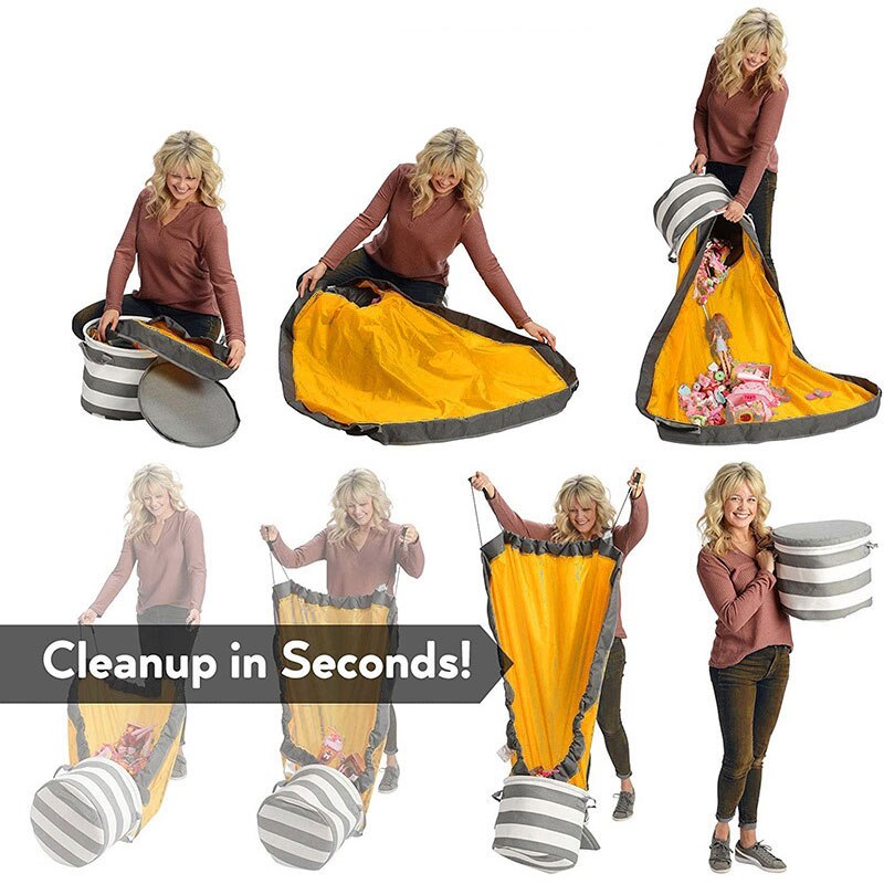 Kinderkamer Speelgoed Schoon-Up Opslag Container Indoor Speelgoed Snel Organiseren Speelgoed Opbergtas Eenvoudige Praktische Waterdichte Opbergtas