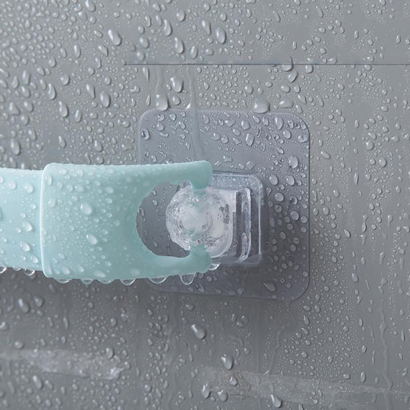 Kitchen All Purpose Storage Rack Adjustable Bathroom Towel Bar Shelf Self-adhesive Rack Holder Toilet Roll Paper Shoes Hanger