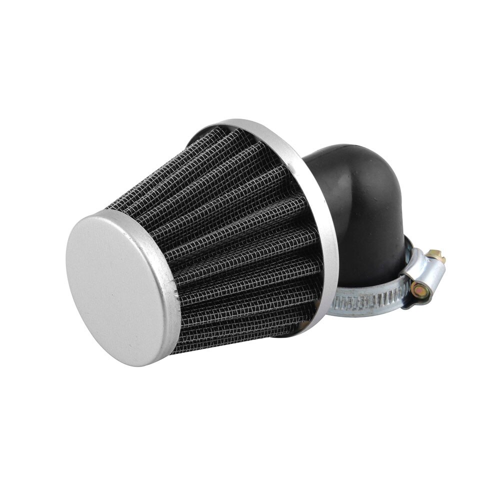 Luchtfilter 50-125cc 2 -takt 90 graden bocht elleboog 35 38 42 45 48-50mm nulweerstand filter voor motorfiets atv pocket bike moto
