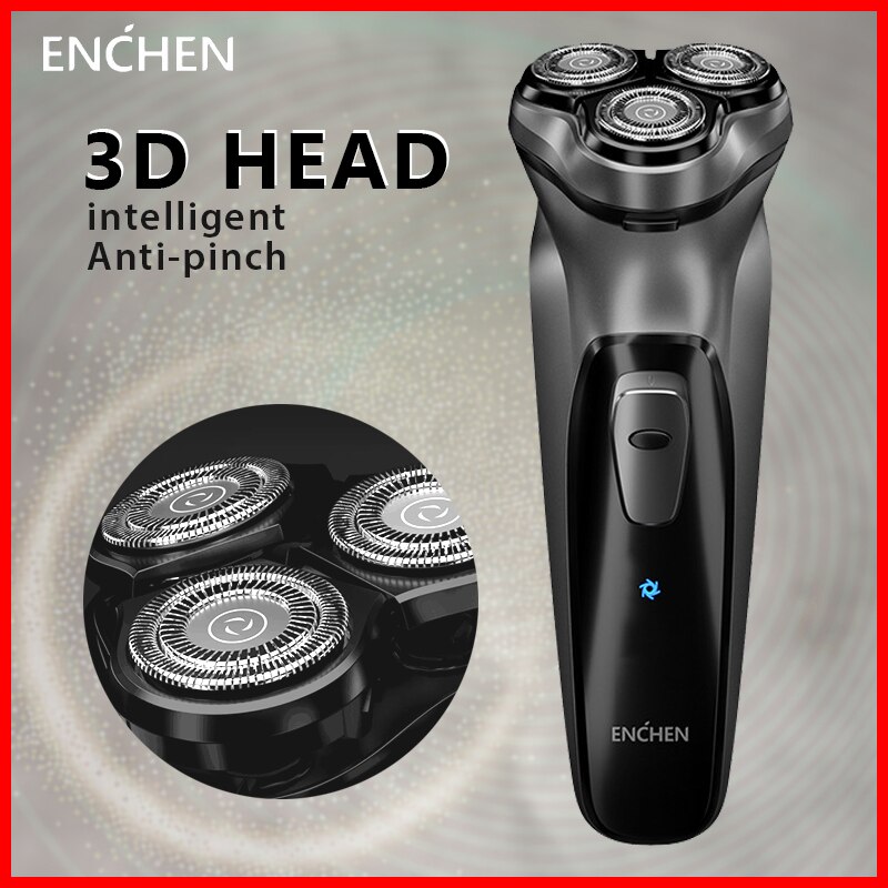 Yingqu Razor Razor Intelligent Rechargeable Electric 3D Washing Men's Beard Knives Razors for Shaving Men