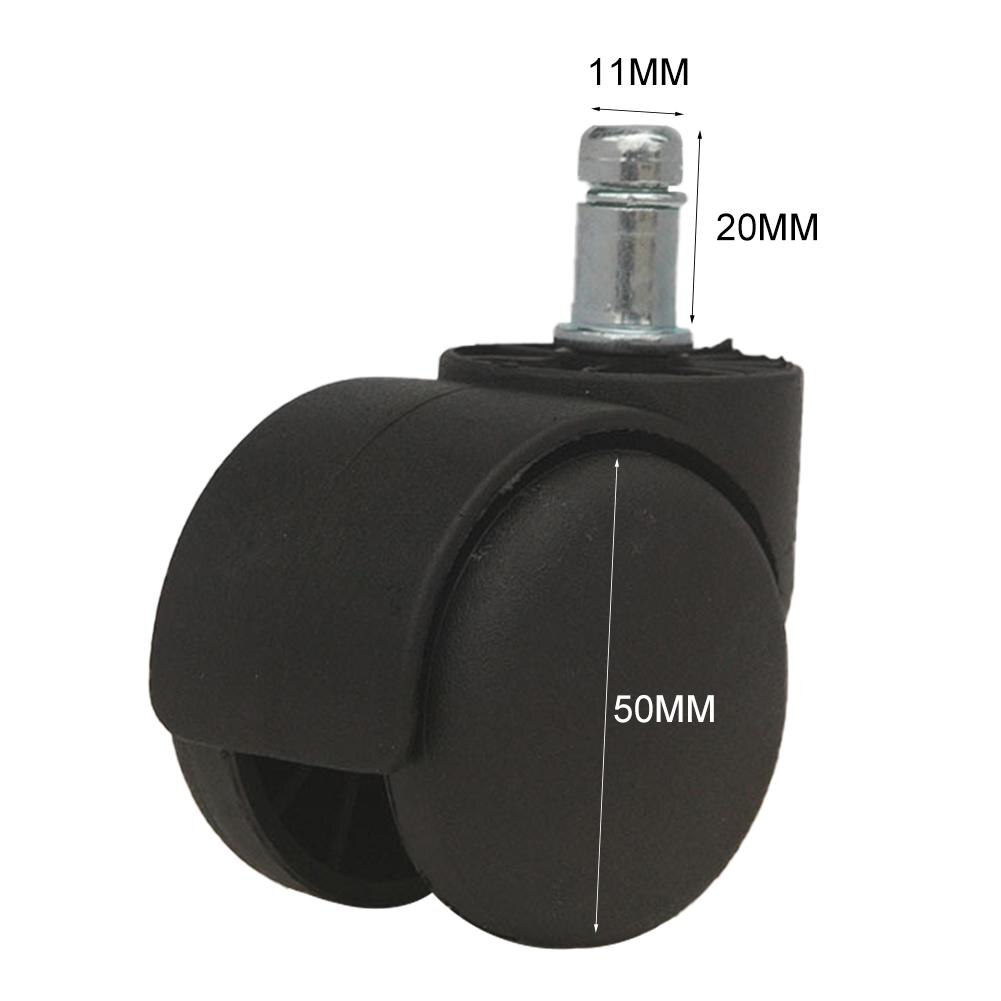 Furniture Fitting Office Chair Swivel Caster Wheel Plastic Wheel for