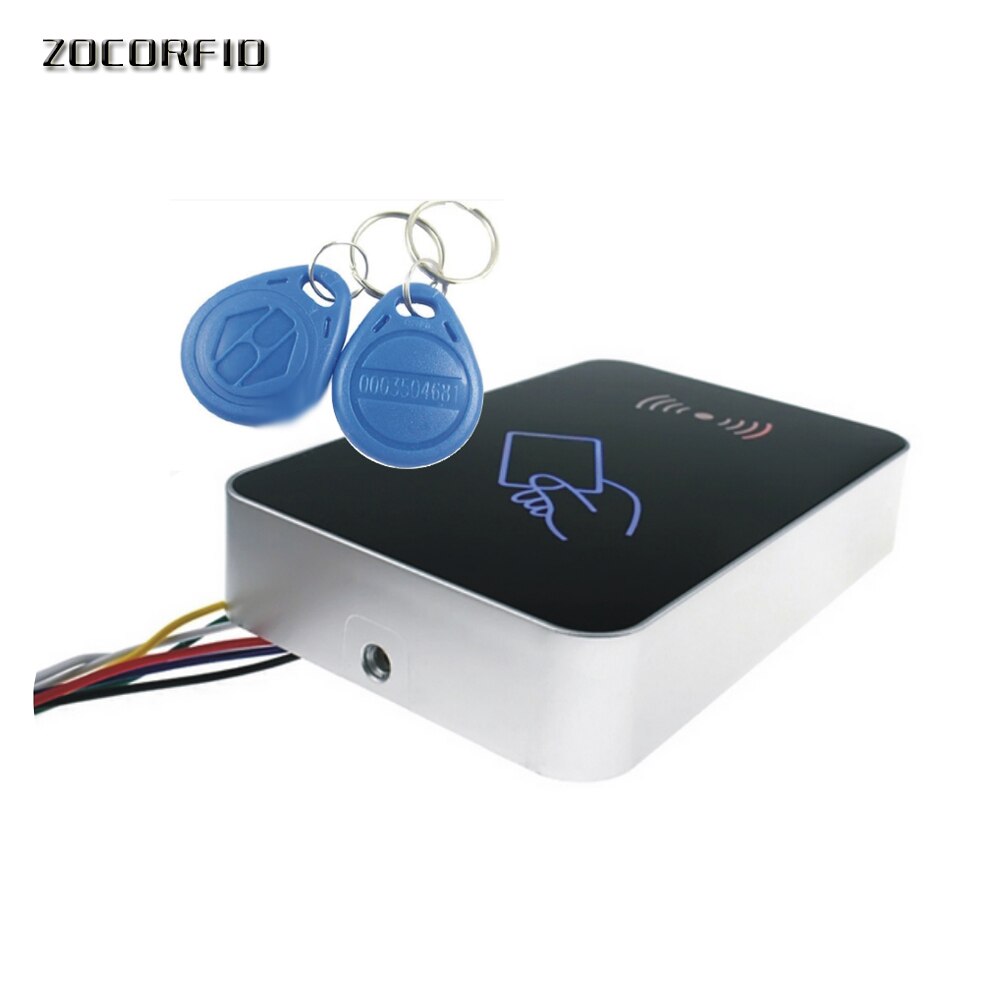 125KHz RFID Access Control System Security ID Card Password Door Lock 10 Keyfobs