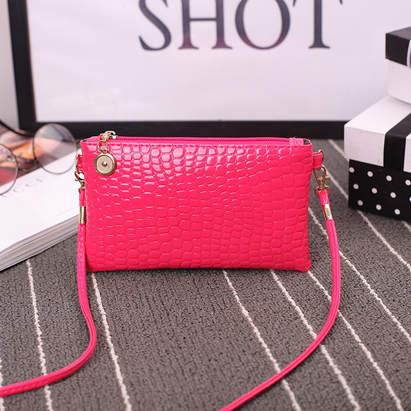 Crossbody tassen voor vrouwen handtas met grote capaciteit enkele schoudertas dames handtassen tas: Felroze