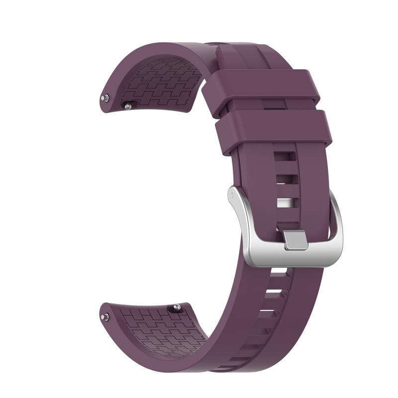 Uhr Smartwatch Armband Ersatz Zubehör Für Huawei Uhr GT 46mm Offizielle Silikon Strap Universal Display Breite 22MM: 9