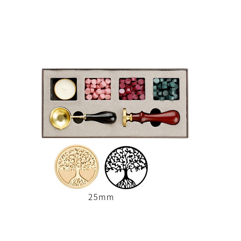 Sealing Wax Stamp Set Wedding Invitation Card Envelope Sealing wax Thank You Letter Wax Dipping Pot Decoration Crafts Making Too: 15