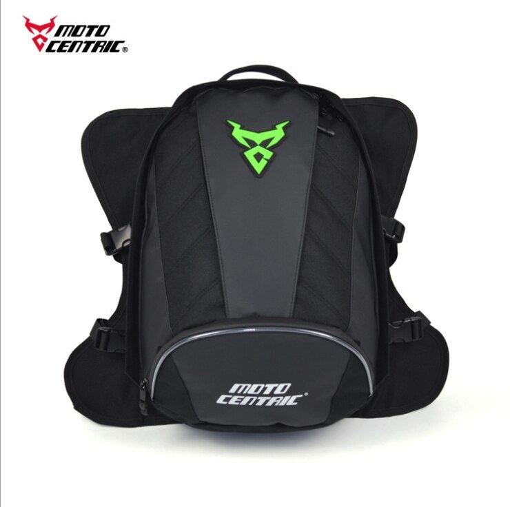 Motocentric motorsykkel drivstofftank baksete bakre bag multifunksjonell ryggsekk motorsykkel navigasjonsbag universal
