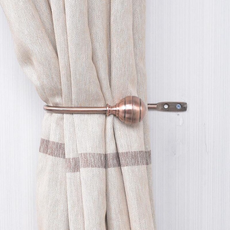 Curtain Wall Hook Base Round U-shaped Hooks Modern Window Hardware Accessories Curtainfashion Simple Style Home Decoration