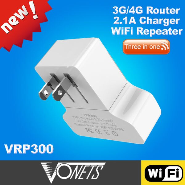 2015 VONETS Più Nuovo 300 Mpbs WIFI segnale booster 3G/4G wifi router