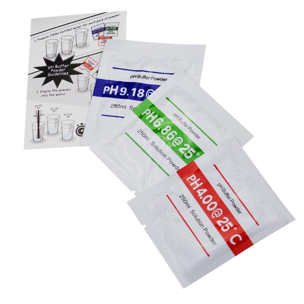 PH &amp; Temperature 2-in-1 Continuous Monitor Meter w/ Backlight Water Monitoring Kit 0.00~14.00pH degC/ degF Dual Display