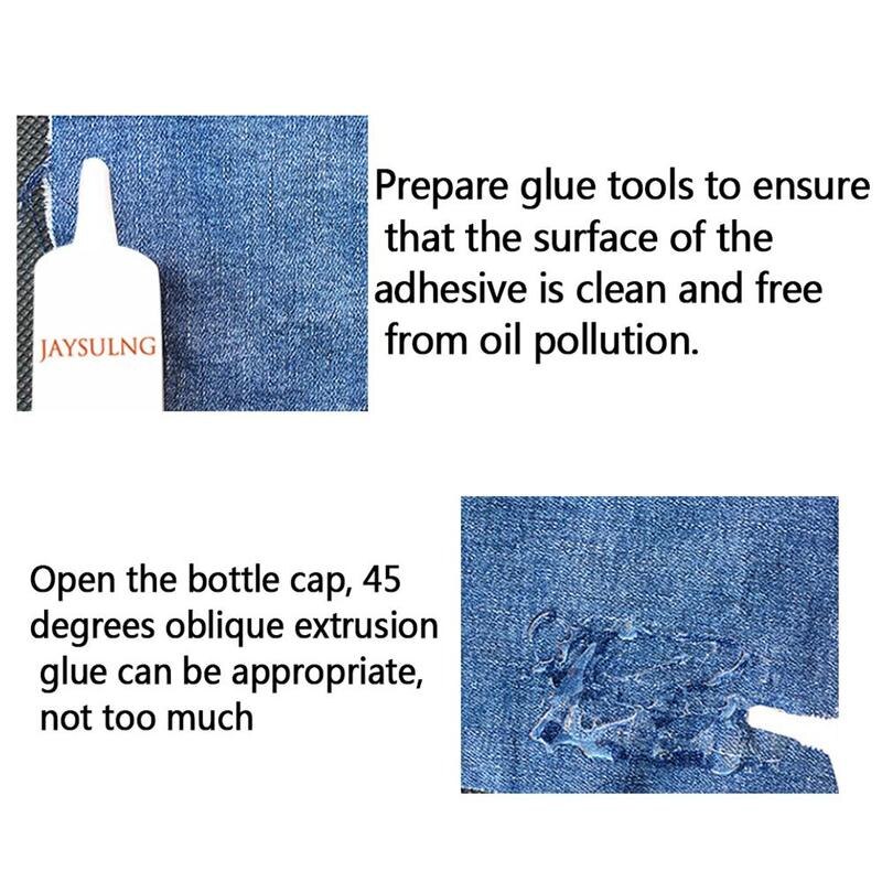 Fast Dry Strong Adhesive Glue Repair Stitch Home Glue Sew DIY Decoration Badges Quick Fabric Bonding Tool Patches R2M9