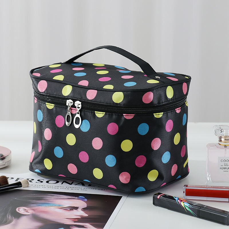 Women&#39;s Makeup Bag Travel Organizer Cosmetic Vanity Cases Beautician Necessary Beauty Toiletry Wash Storage Pouch Bags Box: A