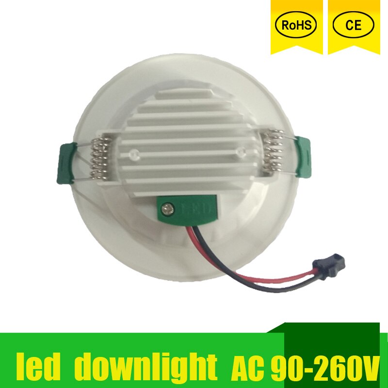 LED Downlight 18W 15W 12W 9W 5W 3W Ronde Verzonken Lamp 220V 110V Led Llight Woonkamer Plafond Kantoor LED Down Light Spot Light