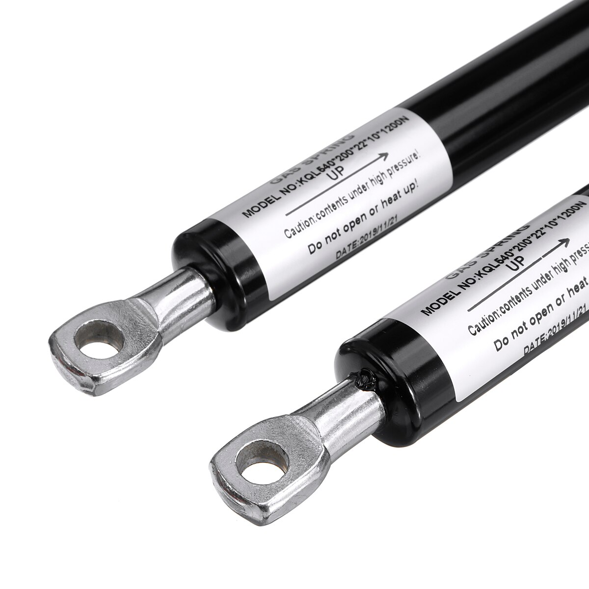 2X 540mm 600-1200N Shock Lift Strut Support Bar Gas Spring Lift Up Support for Storage Bed Car Bonnet Hood Tailgate RV Bus