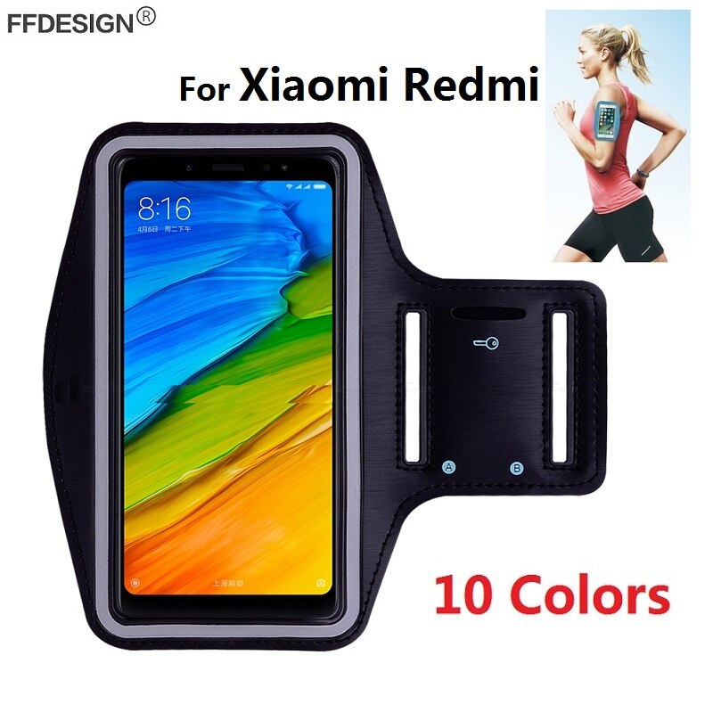 Sports Cell Phone Bag Holder Armband Case for Xiaomi Redmi Note 7s 7 6 5 K20 Pro 4X 4 5A 6A 7A 5 Plus Redmi Phone Hand Bag Case