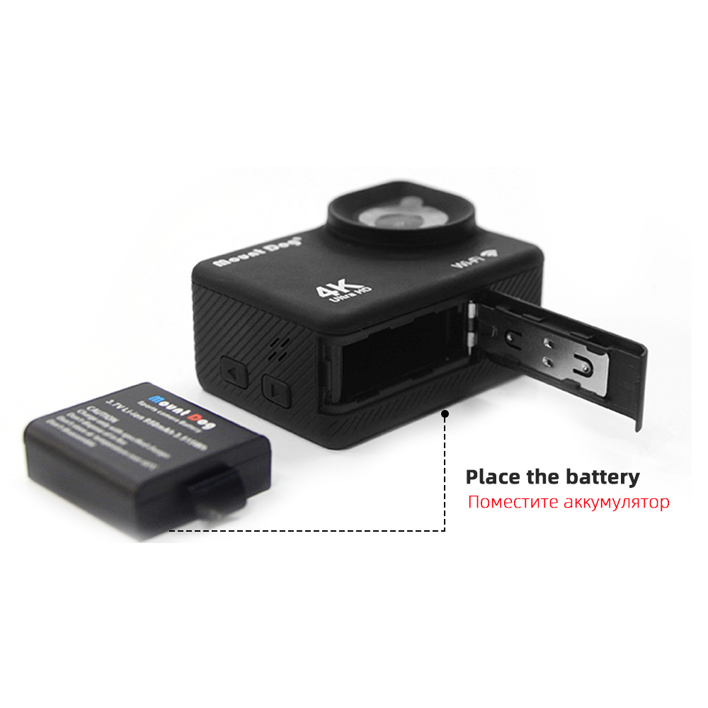 Go 4K Sports Action Camera Pro Accessories Ultra HD WiFi Remote Control Video Cam Recorder DVR Waterproof Case Camera