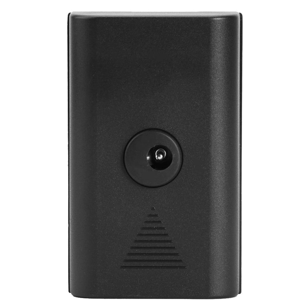 Mini DC Attrappe Kunststoff Batterie Adapter Volle Dekodierung Keine Fehler Schnelle Geschickt Langlebig für Sony NP Serie F550 F570 Schwarz