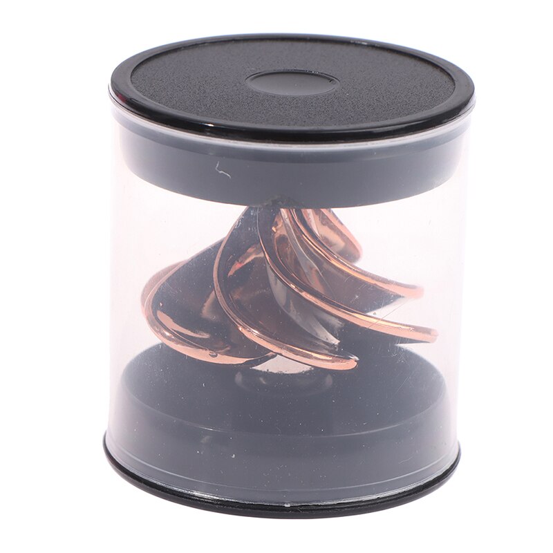 Pneumatic Gyro Decompression Toy Gyro Colorful Wind Blowing Gyro Pneumatic Spinning Top: F