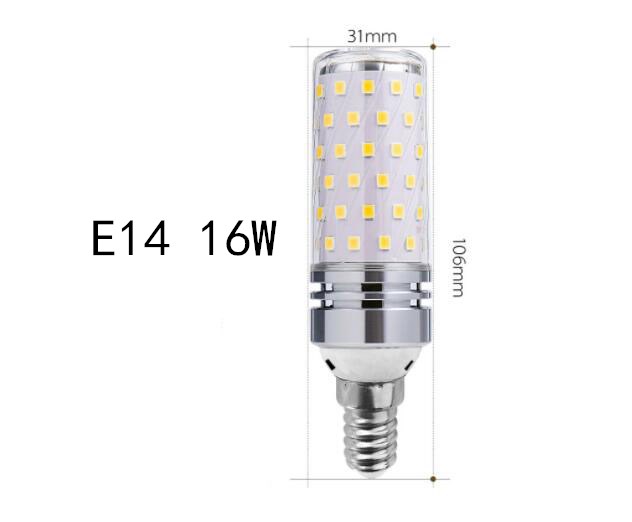E27 b15 b22 e26 25w 40w led majspære smd 2835 led pære 110v-220v led'er stearinlys spotlight