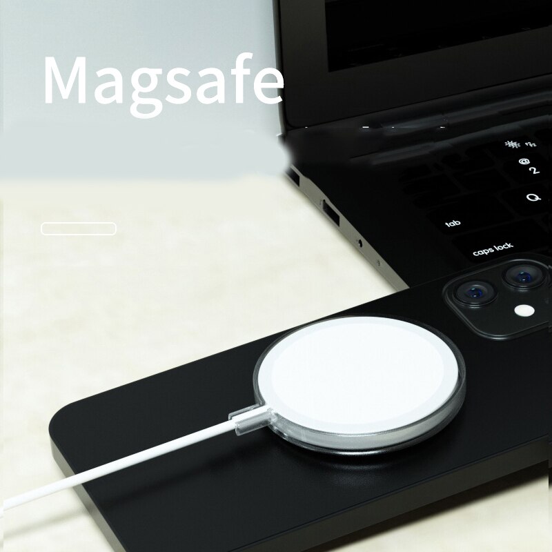 Étui de protection pour chargeur sans fil Magsafe, pour iPhone 12 Pro Max