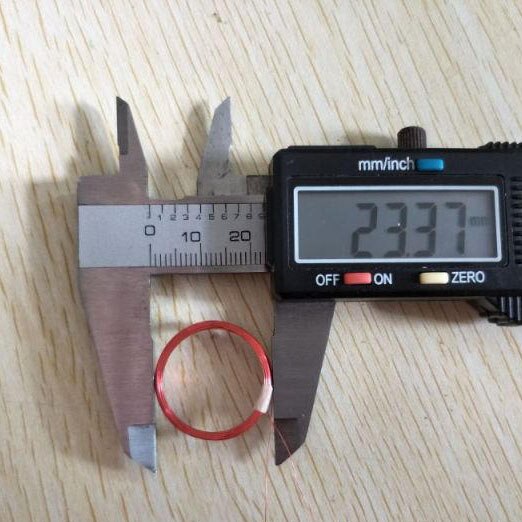 RFID ID reader coil/low frequency reader antenna/circular inner diameter 20mm outer diameter 24mm-125KHz