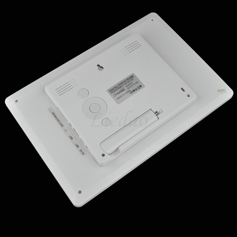 Liedao marco de fotos Digital de 10 pulgadas pantalla LED retroiluminación HD álbum electrónico foto de música vídeo porta retrato digital