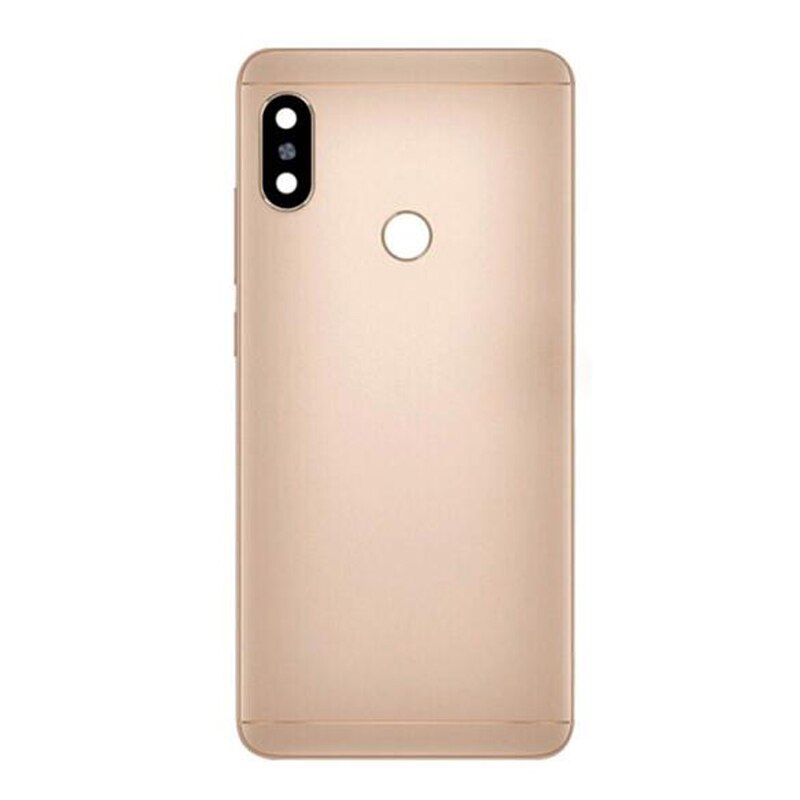 Coque de remplacement pour Xiaomi Redmi Note 5 Pro Note 6 Pro, couvercle de batterie avec autocollant adhésif: Note 5Pro Gold