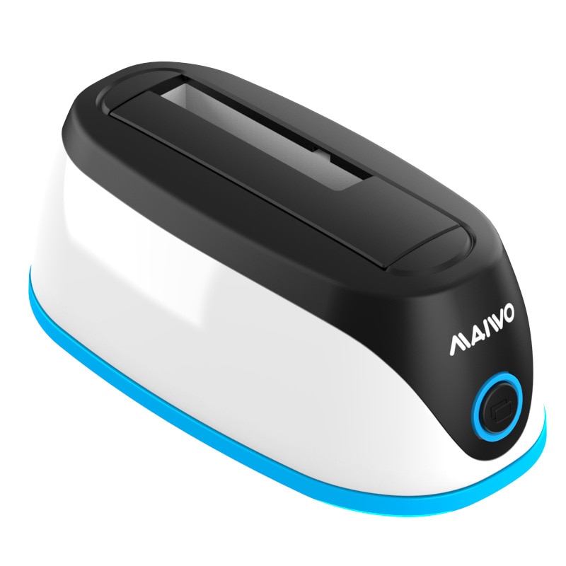 Station d'accueil MAIWO HDD SSD RGB USB3.0 à SATA 3.0 prise en charge de la Station d'accueil du disque dur pour Windows10 Mac OS prise américaine