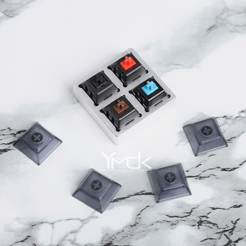 4 key CNC Switch Tester Testing Tool Mounted With Cherry Gateron Silent Kailh Speed Outemu Switches Shaft: Kit 6