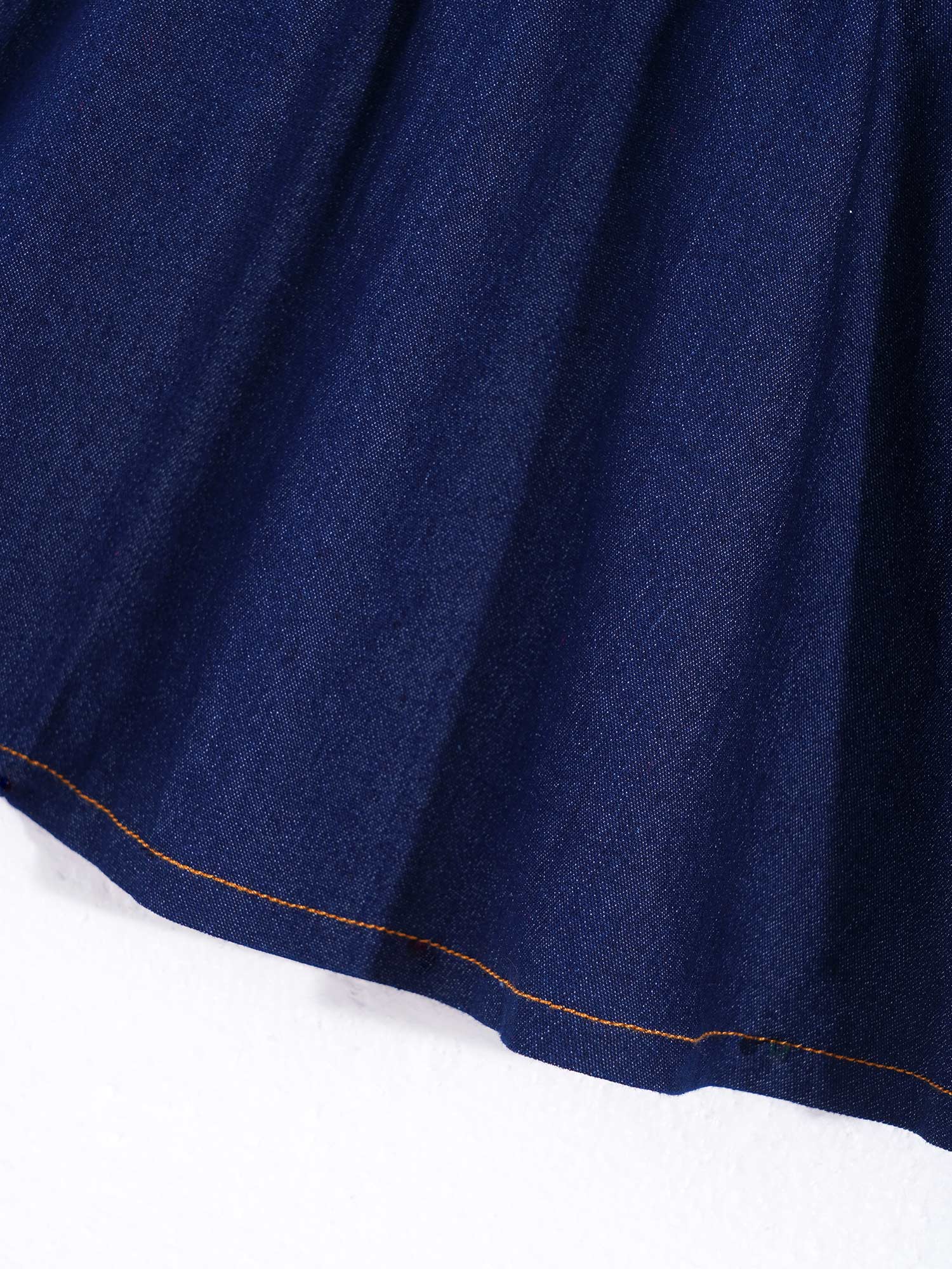 Big Girl Denim Suspender Skirt Basic Adjustable Crisscross Back Cotton Overall Skirts Teenage Summer Clothes 6 8 10 12 14 16 Yrs