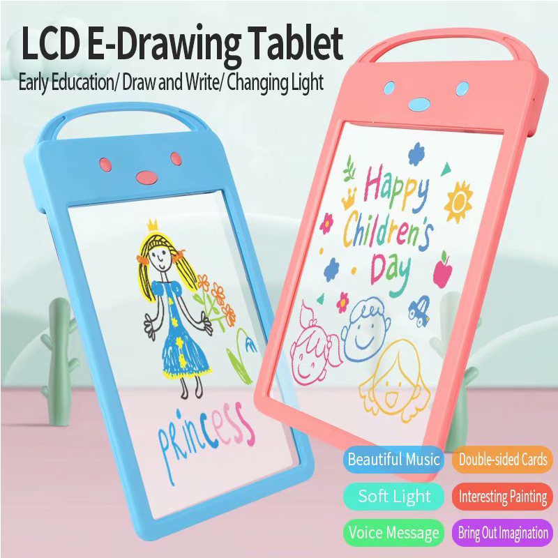 Lcd Schrijven Tekening Tablet Digitale Grafische Schrijfbord Doodle Pad Met Stylus Penfluorescent Stylus Pennen Voor Kinderen
