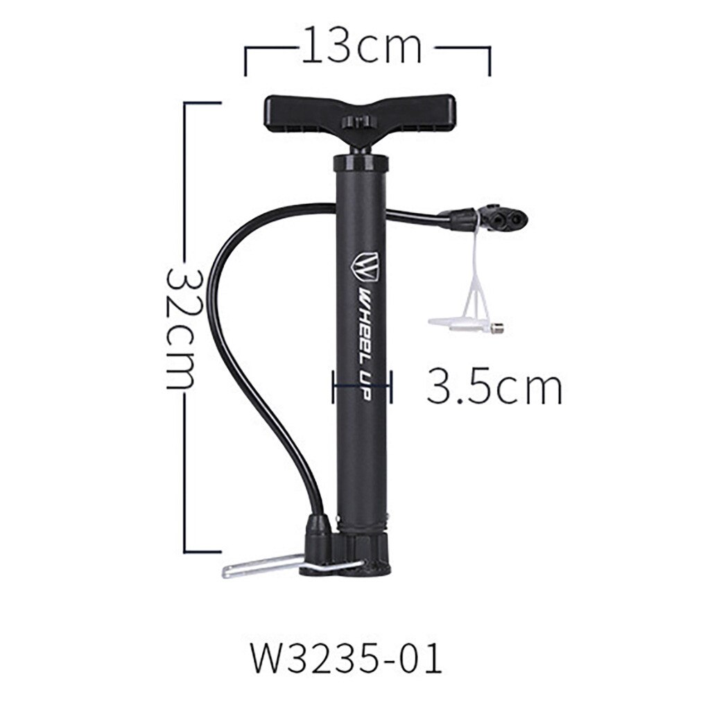 Mini Bike Pump Portable Bicycle Tire Floor Pump Hand Foot Activated Bike Pump With Valves Gas Needle For Road Bike Mountain #T2P