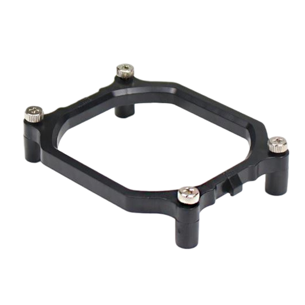 With Screws Stable Support Heat Dissipation Plastic Base Cooling Black CPU Fan Bracket Holder For Intel LGA2011