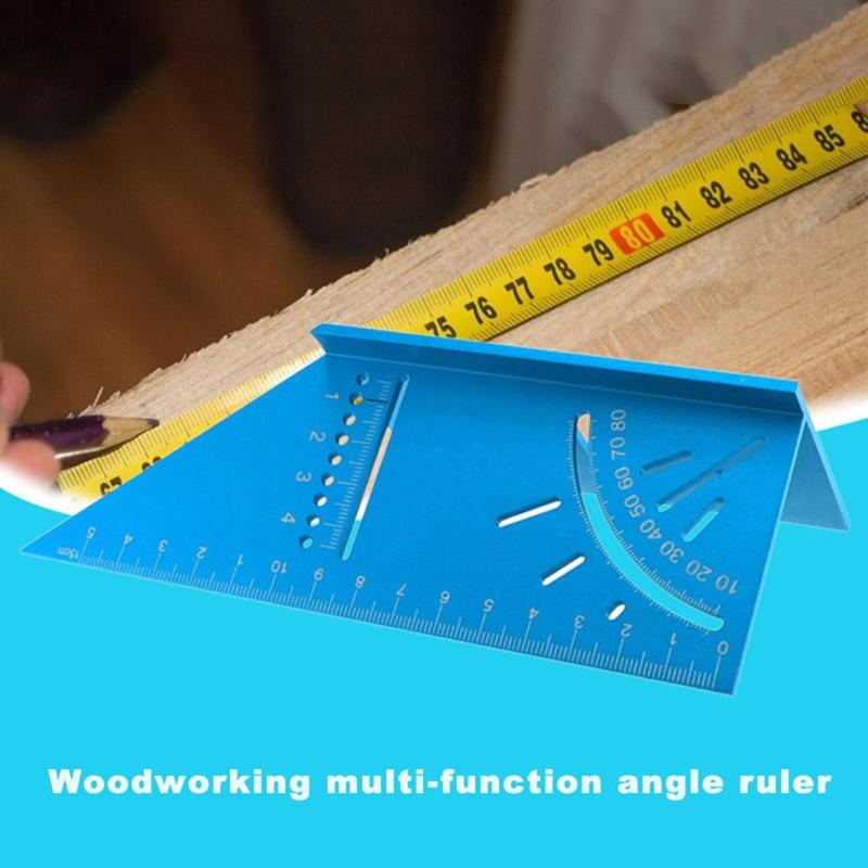 Woodworking Ruler Protractors Square Layout Miter Grandado