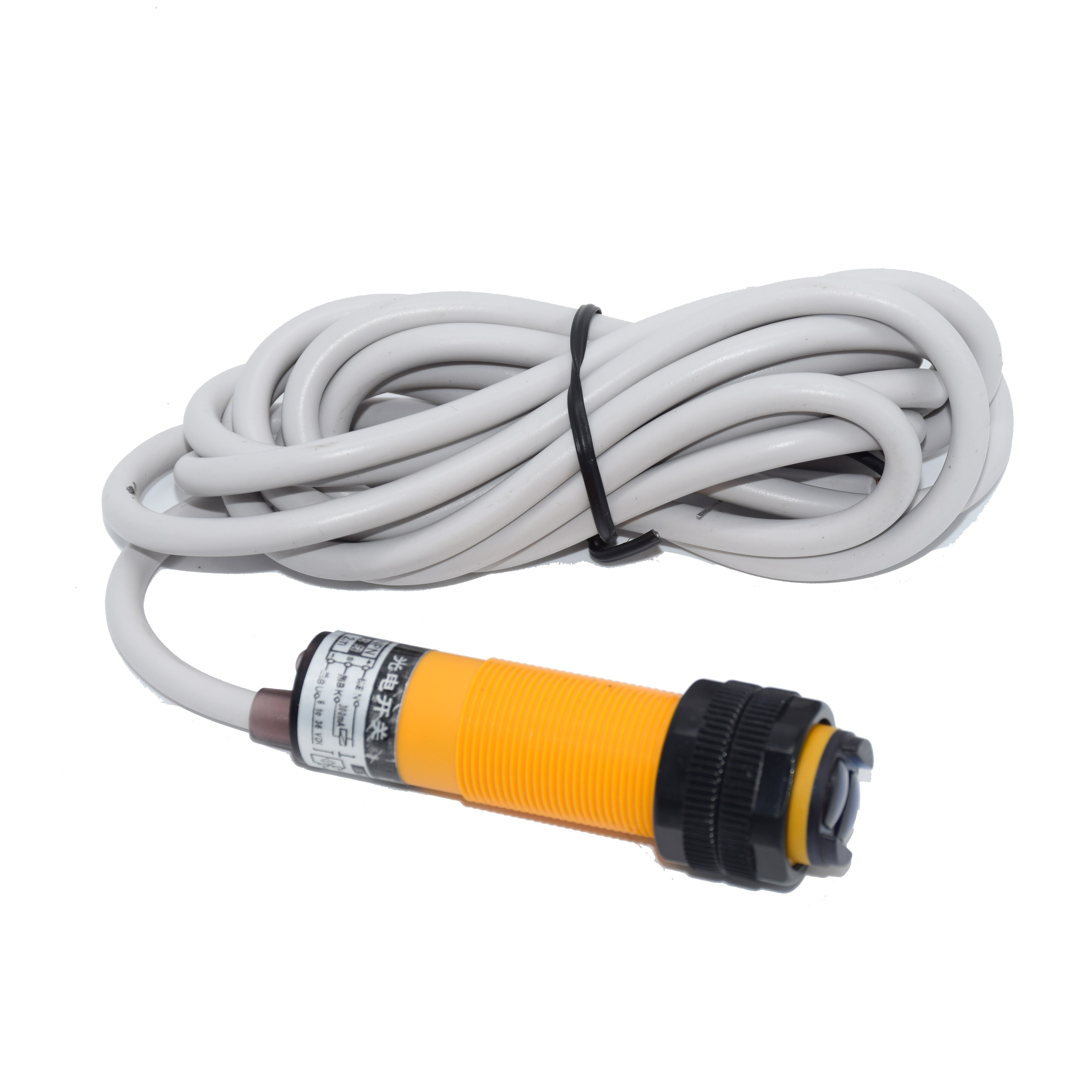 Reflektierende Lichtschranke Fotozelle NPN Ausgang E3F-R2NK Reflex Licht Barriere Sensor DC12-24V Max 2m Ermitteln Abstand